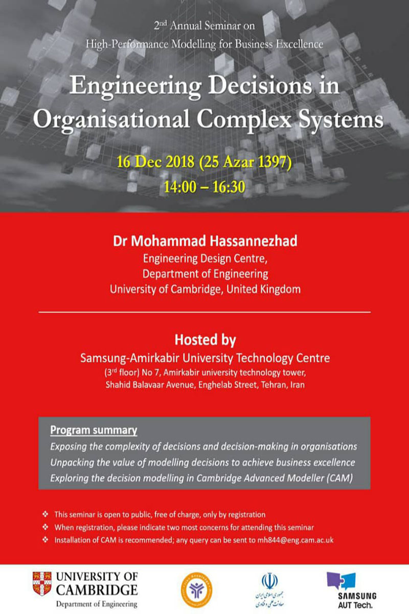 engineering Decisions in Organisational Complex Systems
