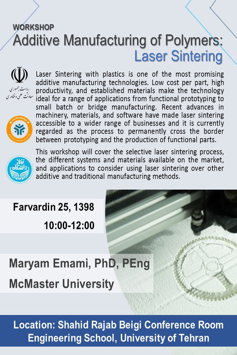 Additive Manufacturing of Polymers Laser Sintering Technology