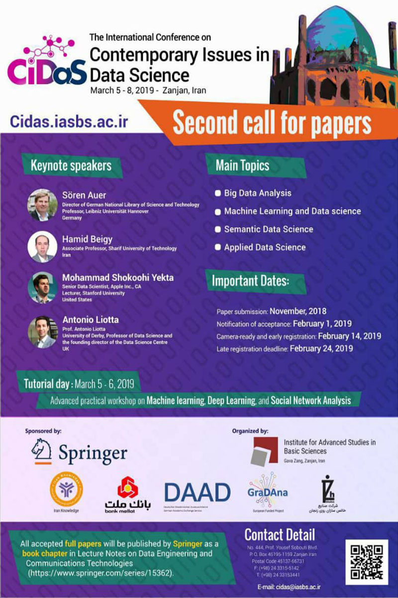 International Conference on New Topics in Data Science