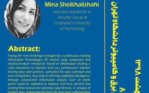 حفظ حریم خصوصی تجزیه و تحلیل داده ها-دکتر مینا شیخ علیشاهی
